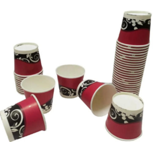 5X3 Inches 150 Ml Round Printed Disposable Paper Cup Application: Party And Event