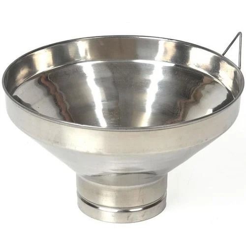 Silver 6.3 Mm Thick Rust Proof Polished Finished Stainless Steel Milk Strainer