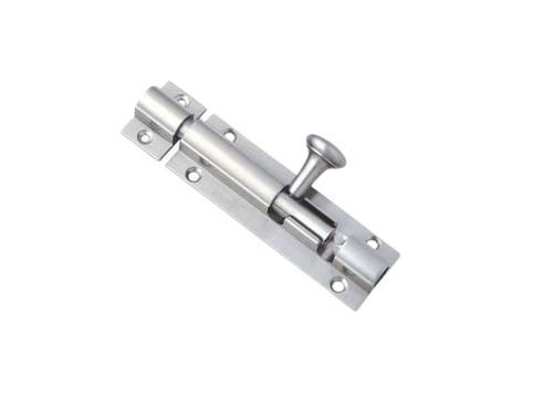 Silver 7 Inch Polished Aluminium Tower Bolt For Door Locking Use