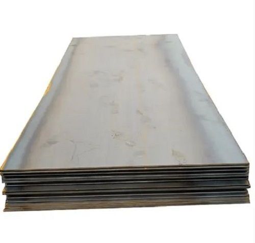 Silver 8X3 Feet Rectangular Hot Rolled Polished Mild Steel Sheet For Construction Purpose