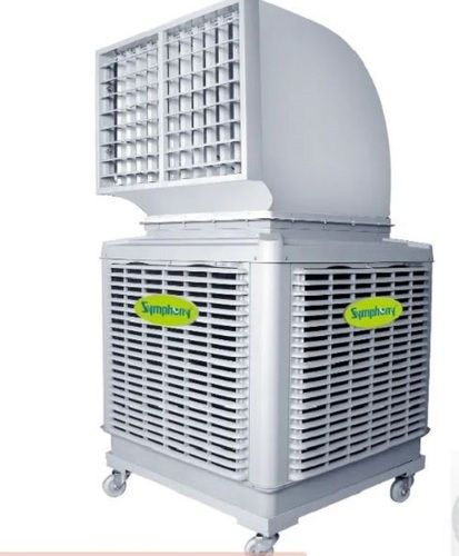 White 8X4X8 Feet 120Kph Floor Standing Industrial Air Cooler