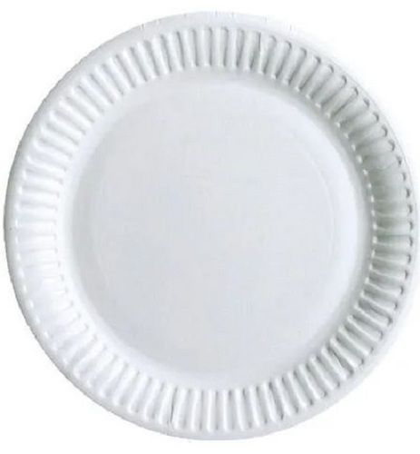 9 Inch Plain Disposable Paper Plate For Event Or Party