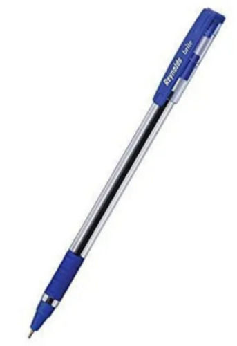 Blue 9 Inches Long Thin Tip Plastic Body Smooth Writing Ball Pen