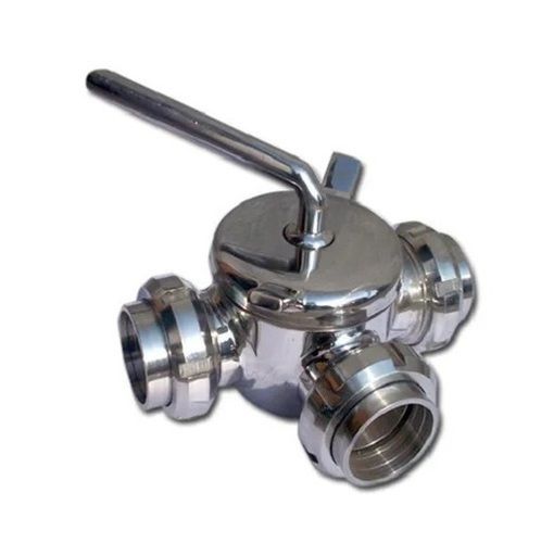 Corrosion Resistance Manual Stainless Steel Dairy Valves For Industry Purpose  Application: Wastewater