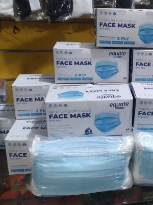 Disposable Non Woven 4 Ply Face Mask With Flexible Earloop