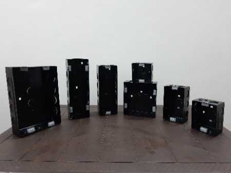 Flameproof Powder Coated Mild Steel Modular Box For Electric Fitting