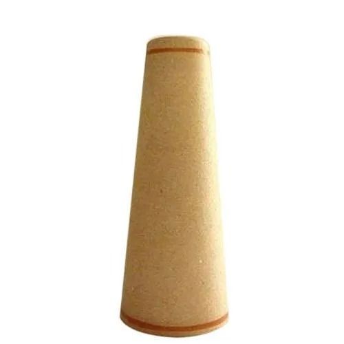 Brown Recyclable Plain Craft Paper Cone For Textile Industry Use 