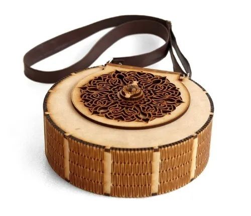 Automatic Wooden Purse