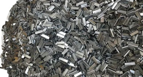 0.8 Mm Thick Galvanized Iron Strapping Clip For Packaging Use