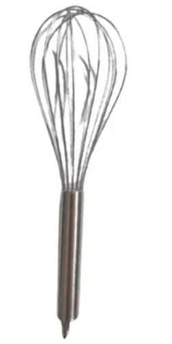 Silver 10 Inch Stainless Steel Chrome Finish Egg Beaters