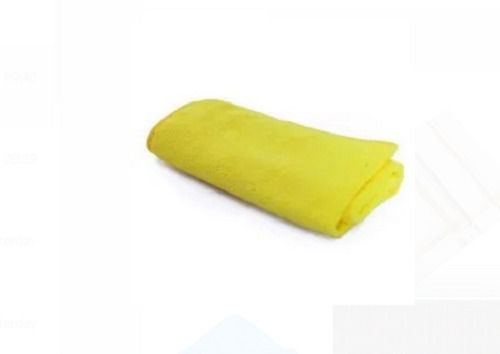 Yellow 20.7X10.2 Cm Skin Friendly Microfiber Cloth For Cleaning