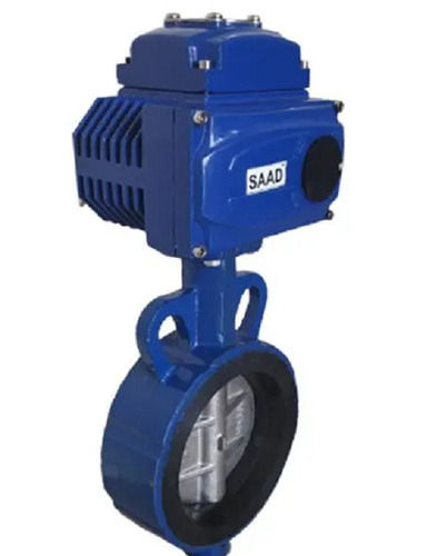 Blue 40 Mm Mild Steel Hexagon Electric Valve Actuators For Industrial Use 