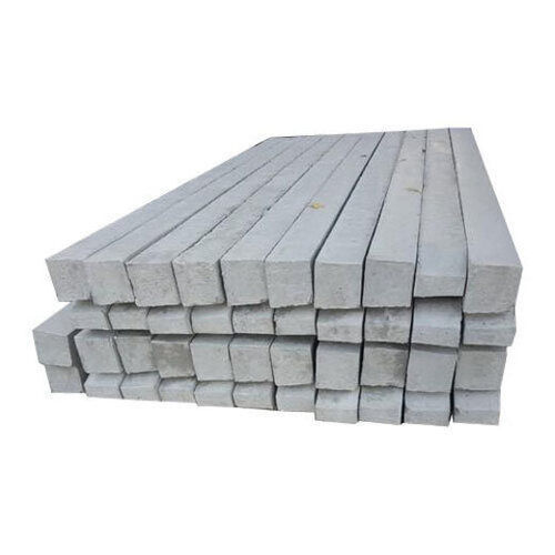 48x5 Inches Weather Resistance Concrete Poles For Construction Use