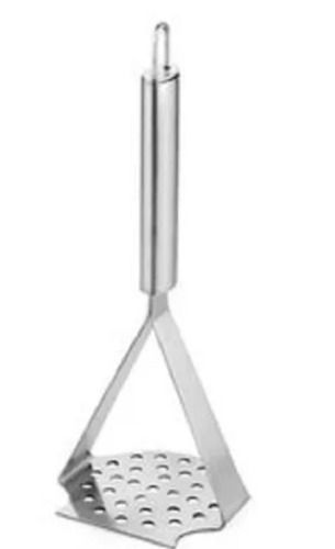 7 Inch Plain Stainless Steel Chrome Finish Potato Masher