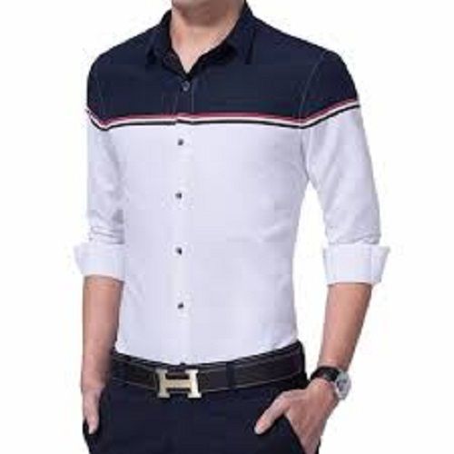 Breathable Long Sleeves Classic Collar Printed Cotton Casual Shirts Age Group: 19-25