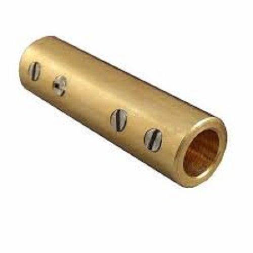 Round Shape Polished Finish Corrosion Resistant Golden Brass Cable Connectors