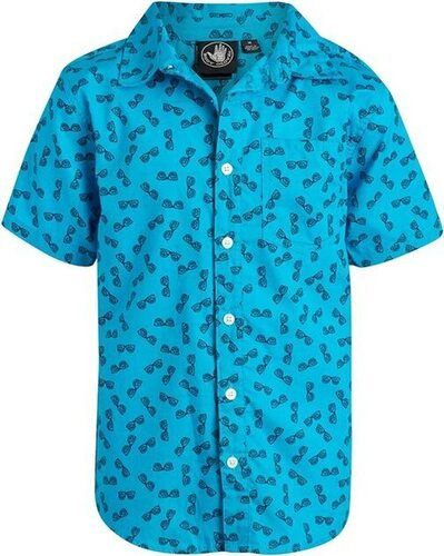 Short Sleeves Button Closure Printed Cotton Shirt For Boys Age Group: 3 To 5