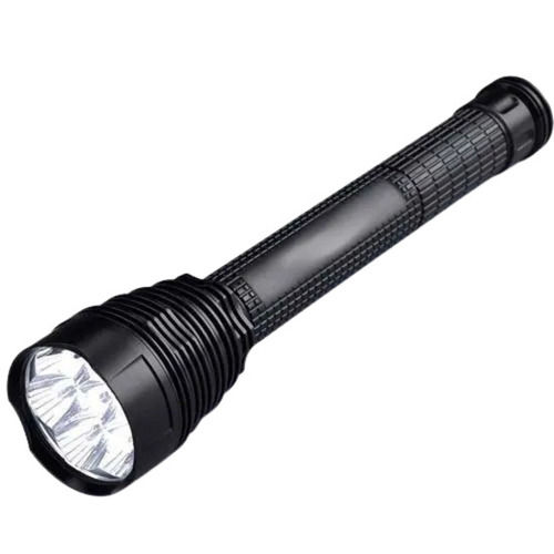 10 Inches Abs Plastic Body 3500 Lumens Lithium Ion Battery Rechargeable Torch Charging Time: 1 Hours