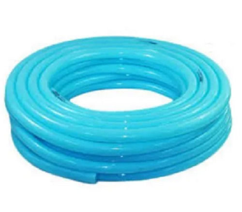 Sky Blue 10 Meter Plain Glossy Finished Round Rubber Hose Pipe