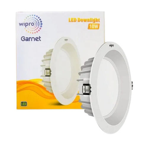 10 Watt 220 Voltage 50 Hertz 6000 Kelvin Round Led Downlight For Lighting Use Ip Rating: Ip 65