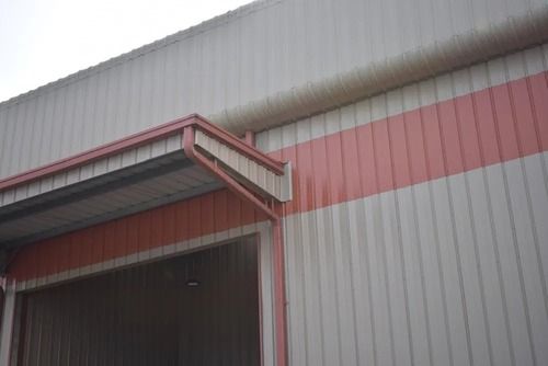 20.3 Mm Thick Paint Coated Galvanized Prefabricated Steel Building