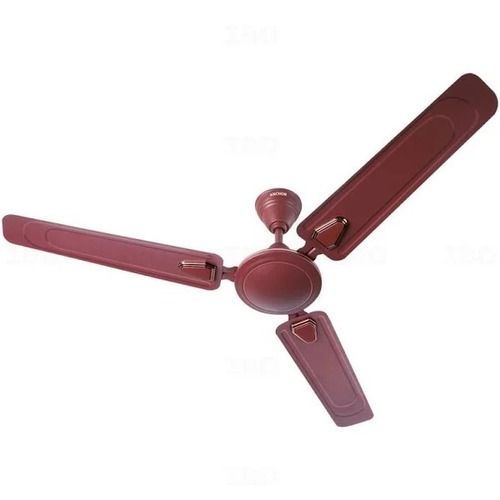 Brown 24 Mm Thick 220 Volt 60 Watt Electric Aluminum Air Cooling Ceiling Fan 