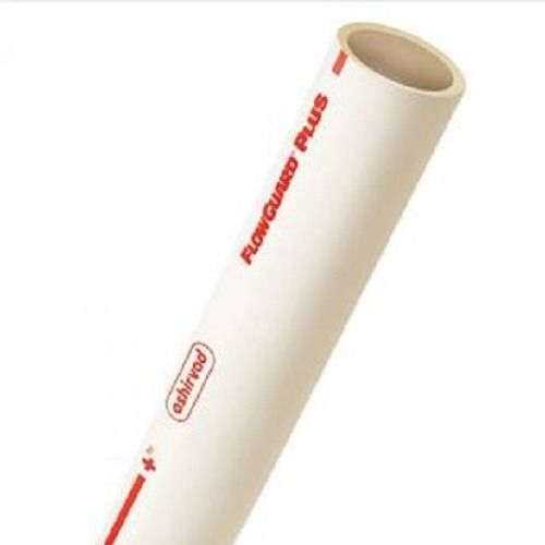 3 Inch Diameter 3 Meter Round Shaped Chlorinated Polyvinyl Chloride Pipe  Application: Construction