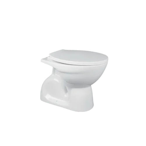 White 615X375X405 Milimeters Glossy Floor Mounted Toilet Seats