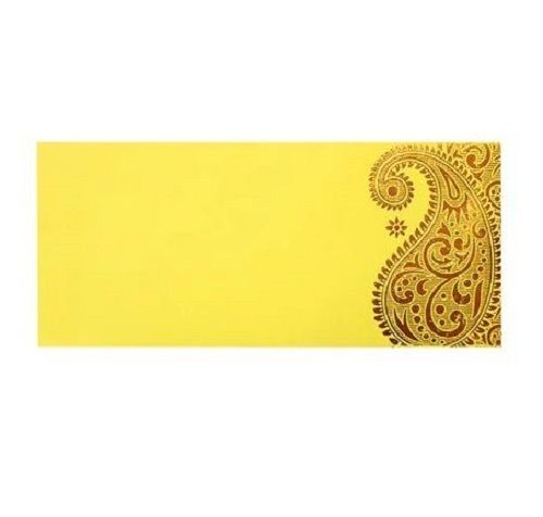 7 Inch Rectangular Printed Paper Traditional Cash Envelope No