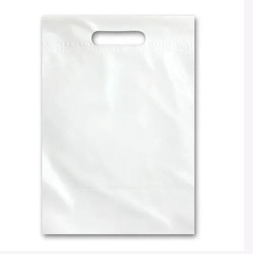 9x16 Inches Plain Non Woven D Cut Bags For Shopping Use