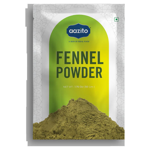 Aazito Ready To Use 100% Pure Light Green Fennel Seed (Saunf) Powder