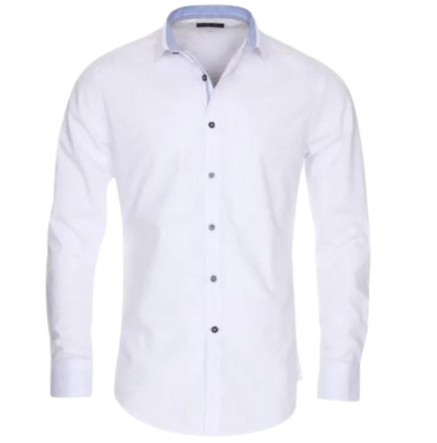 Full Sleeve Button Closure Casual Wear Plain Cotton Shirt  Age Group: 18 To 45