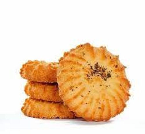 Low Fat Glucose Sweet And Salty Crispy Round Ajwain Cookies Biscuits
