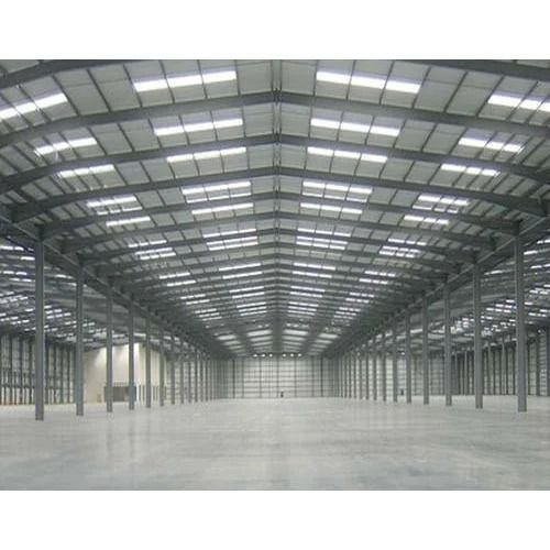 Gray Polished Finish Pre Engineered Building For Industrial Use