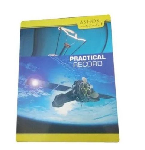  प्रिंटेड रेक्टेंगुलर कवर A4 साइज प्रैक्टिकल रिकॉर्ड नोटबुक परफेक्ट बाउंड 