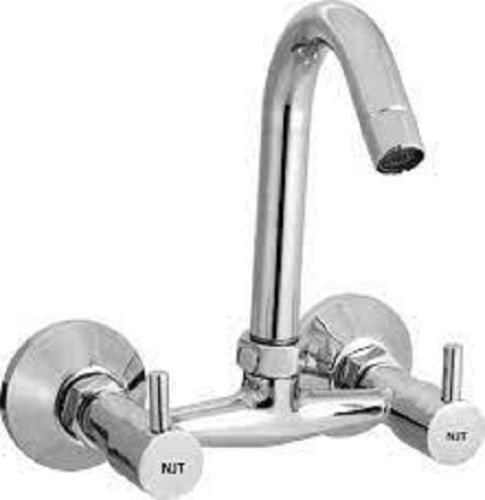 Glossy Finish Corrosion Resistant Stainless Steel One Piece Water Tap 