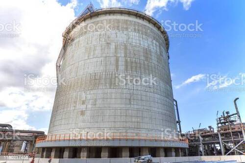 Vertical Industrial Water Storage Tank - Zincalume Steel, Funnel-Shaped Design, Grey Color | Anti-Corrosive, Rust Proof, Unbreakable Strength, High Water Capacity