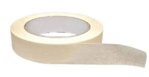 White 10 Meter Plain Paper Adhesive Single Sided Masking Tapes