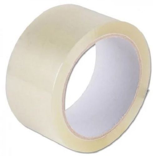 Creamy White 10 Metre Length Plain Single Sided Bopp Adhesive Tape