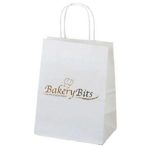 15x8 Inches Printed Coated Paper Carry Bag For Shopping