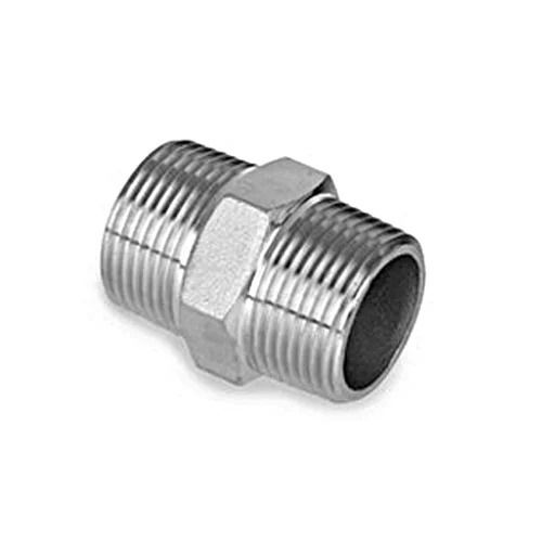 2.3 Mm Thick Rust Proof Stainless Steel Hex Nipple For Bathroom Fittings