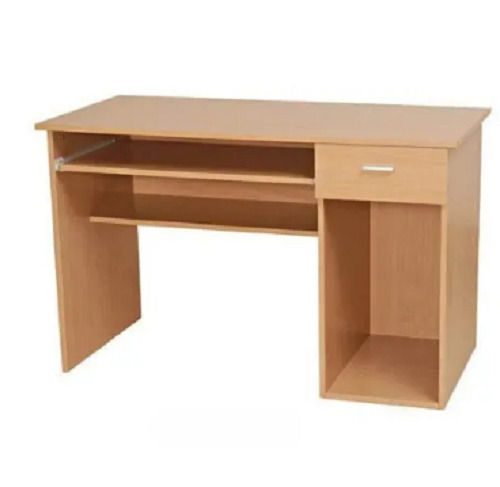 2 X 3 Feet Rectangular Plain Polished Solid Wood Computer Table Carpenter Assembly