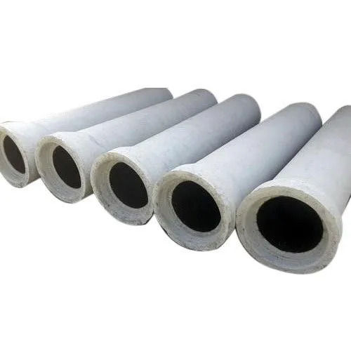 White 30 Mm Tolerance Waterproof Painted Rcc Round Pipes For Water Drainage