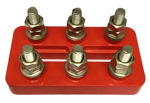 Red 58.5X32X17.5 Milimeters Motor Terminal Plates