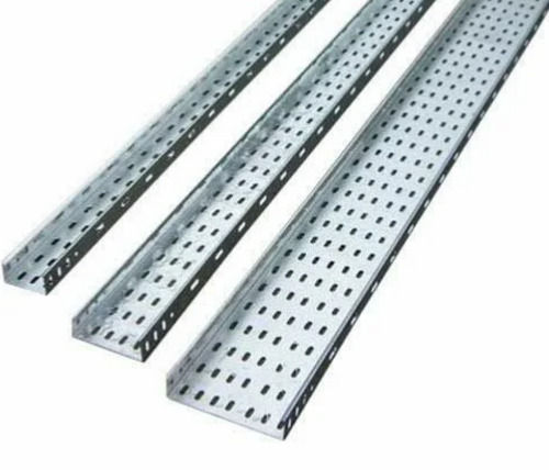 Steel 6 Feet And 6 Mm Thick Galvanized Cable Tray