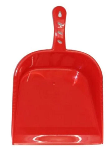 Red 80 Grams Acrylonitrile Butadiene Styrene Dust Pan For Indoor Uses 