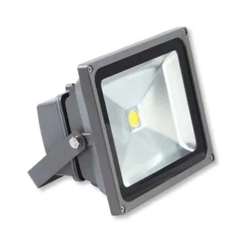 Alluminium And Ceramic Led Flood Light For Industry Usage Application: Illuminate These Structures At Night While Enhancing Their Architectural Splendour.