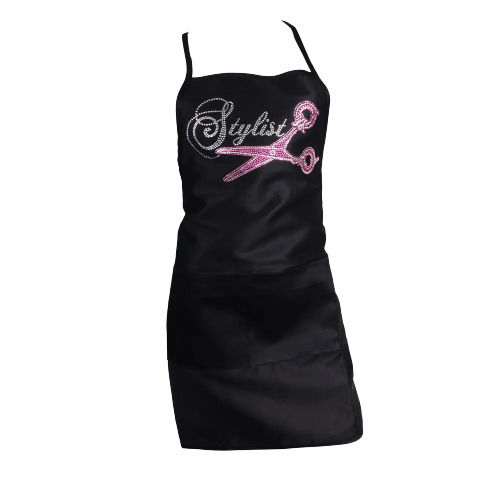 Breathable Modern Sleeveless Nylon Salon Apron For Ladies Chest Size: Na