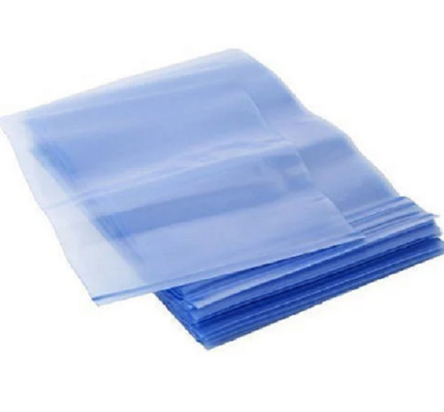 Stand Up Pouch - 15x12 Inches, Transparent Plastic | Vest Handle, Double String, Embossed Surface, Industrial Use: Apparel