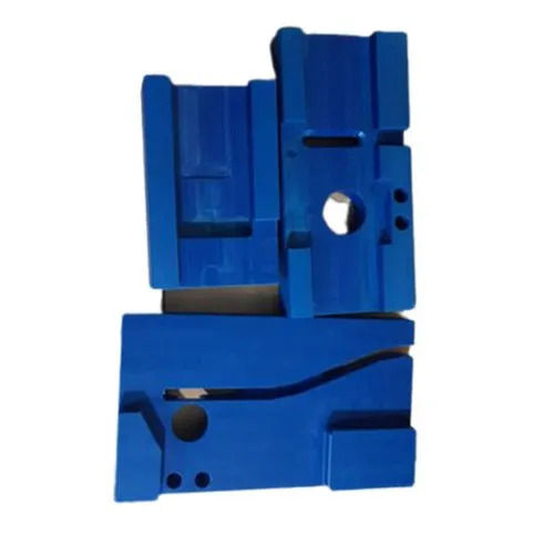 Blue Mild Steel High Strength Oil Resistance Conveyor Machine Parts For Industrial Use